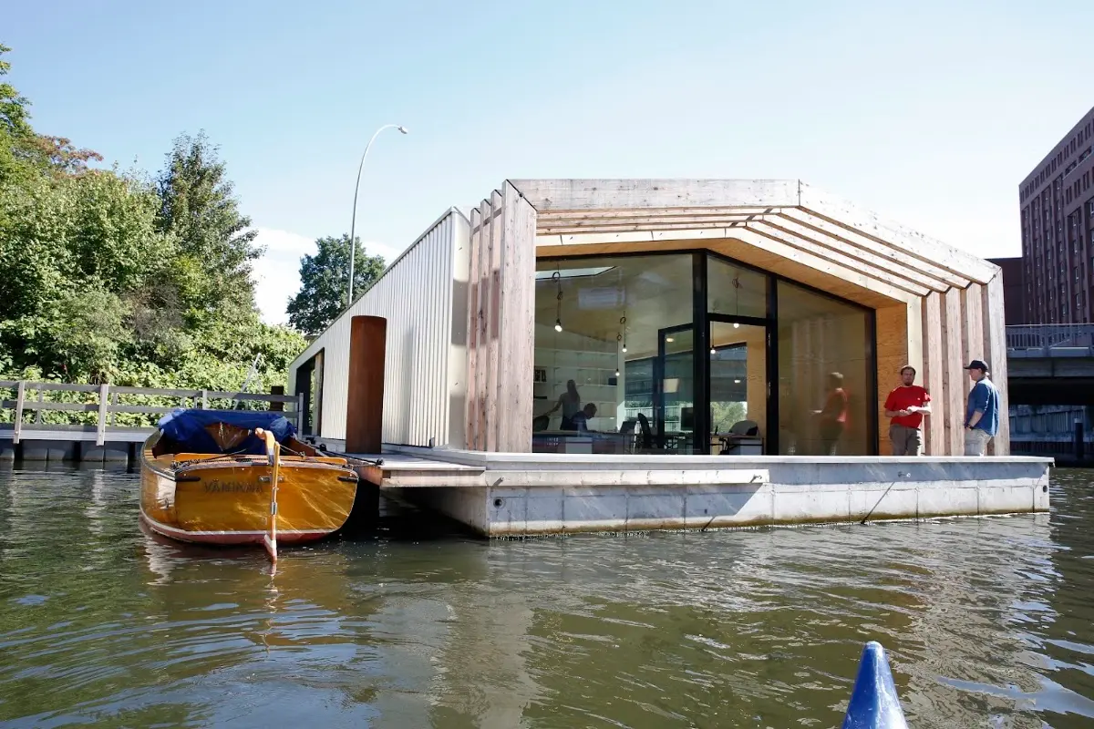 Büroboot LORE coworking CO2-neutral