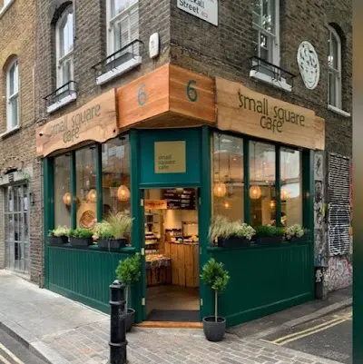 Small square cafe