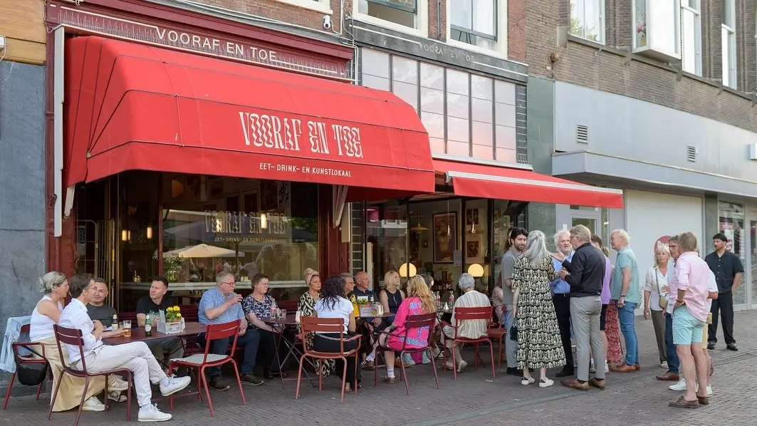 Vooraf en Toe Eet- Drink- en Kunstlokaal
