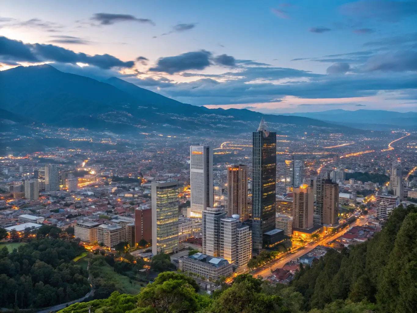 Bogotá skyline
