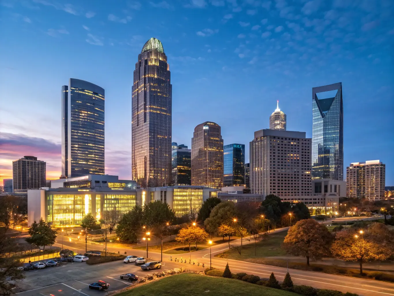Charlotte skyline