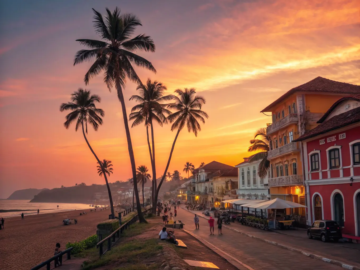 Goa skyline