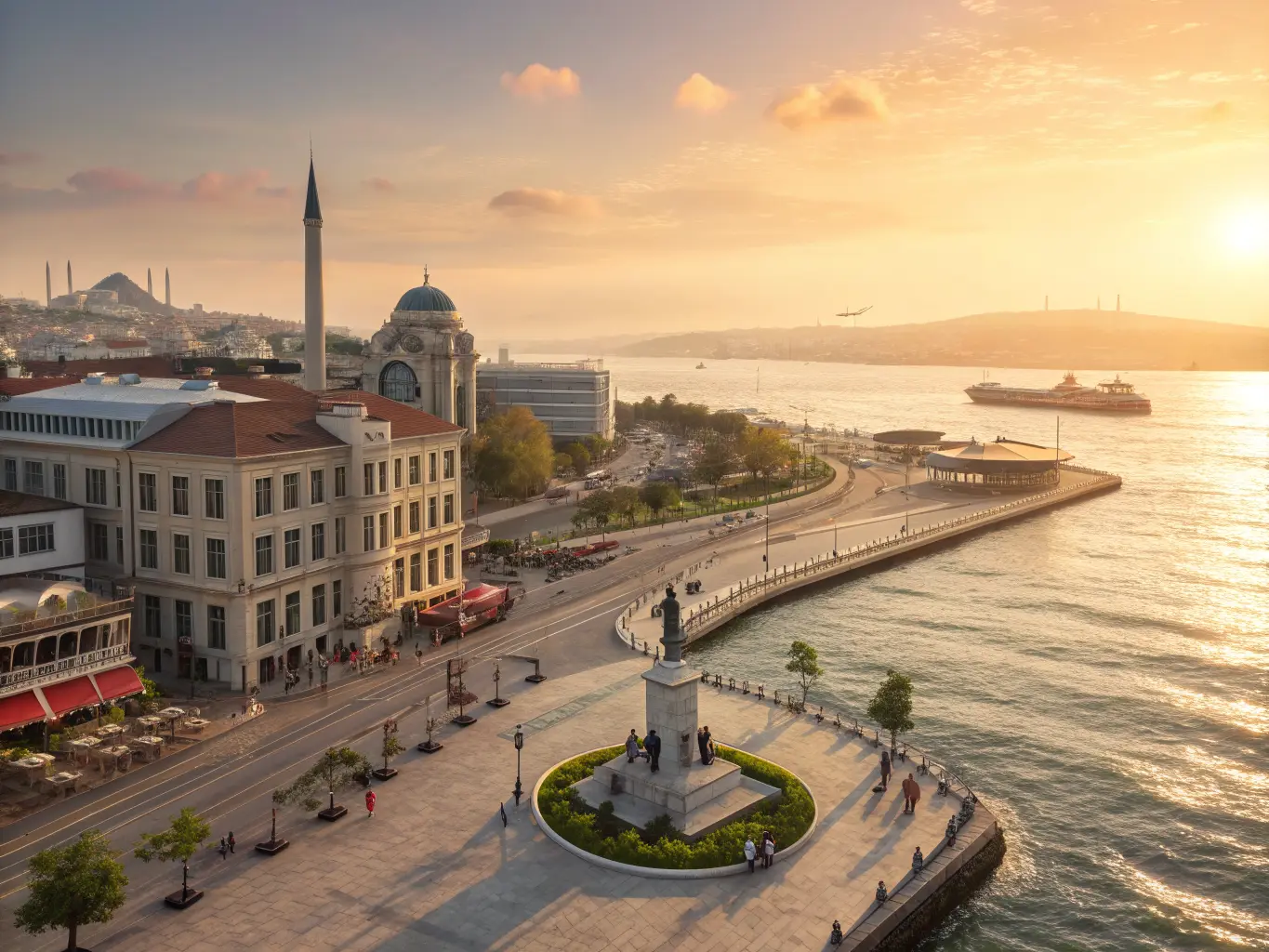 Kadıköy skyline