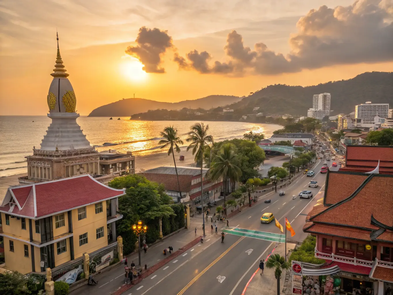Phuket skyline