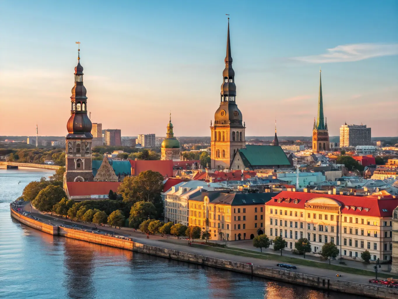 Riga skyline