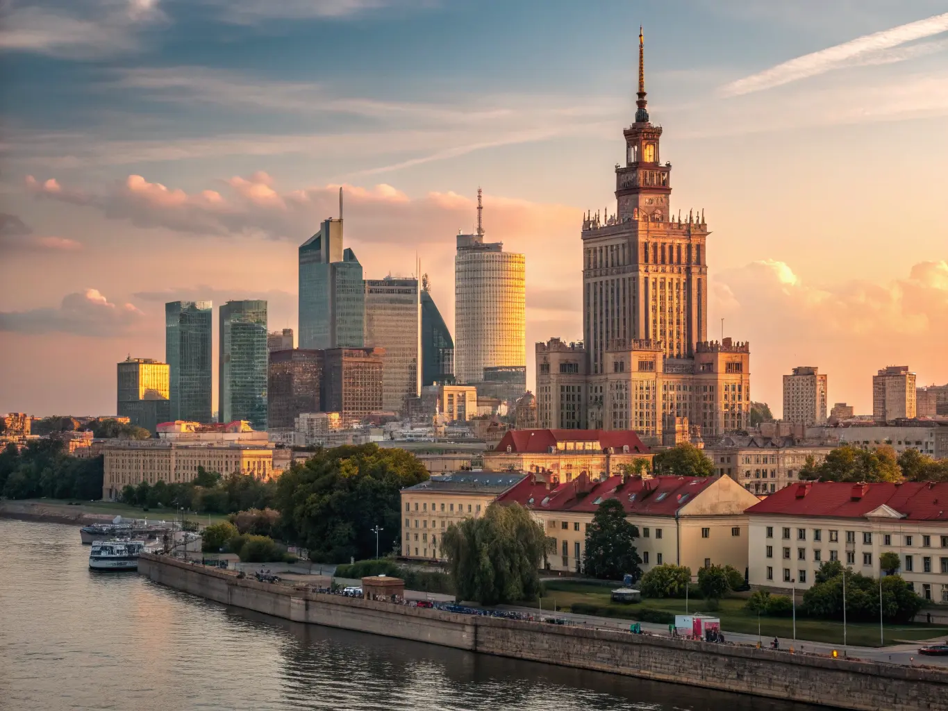 Warschau skyline