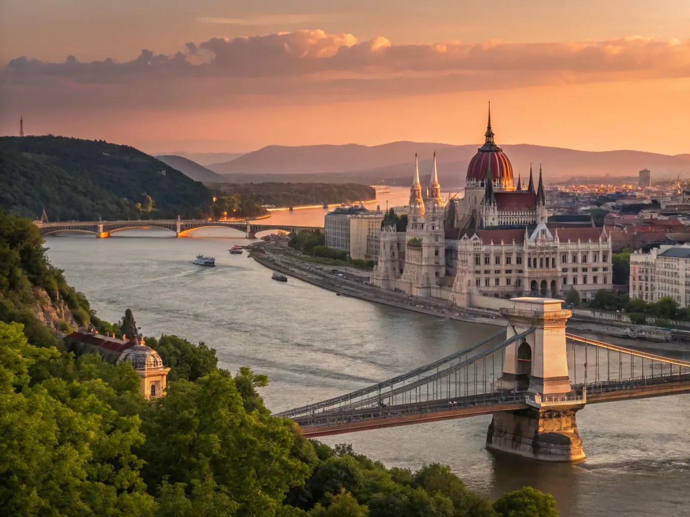 Budapest skyline