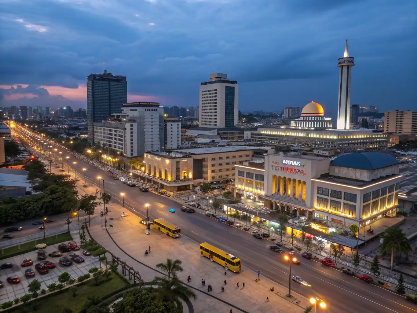 Ikeja skyline
