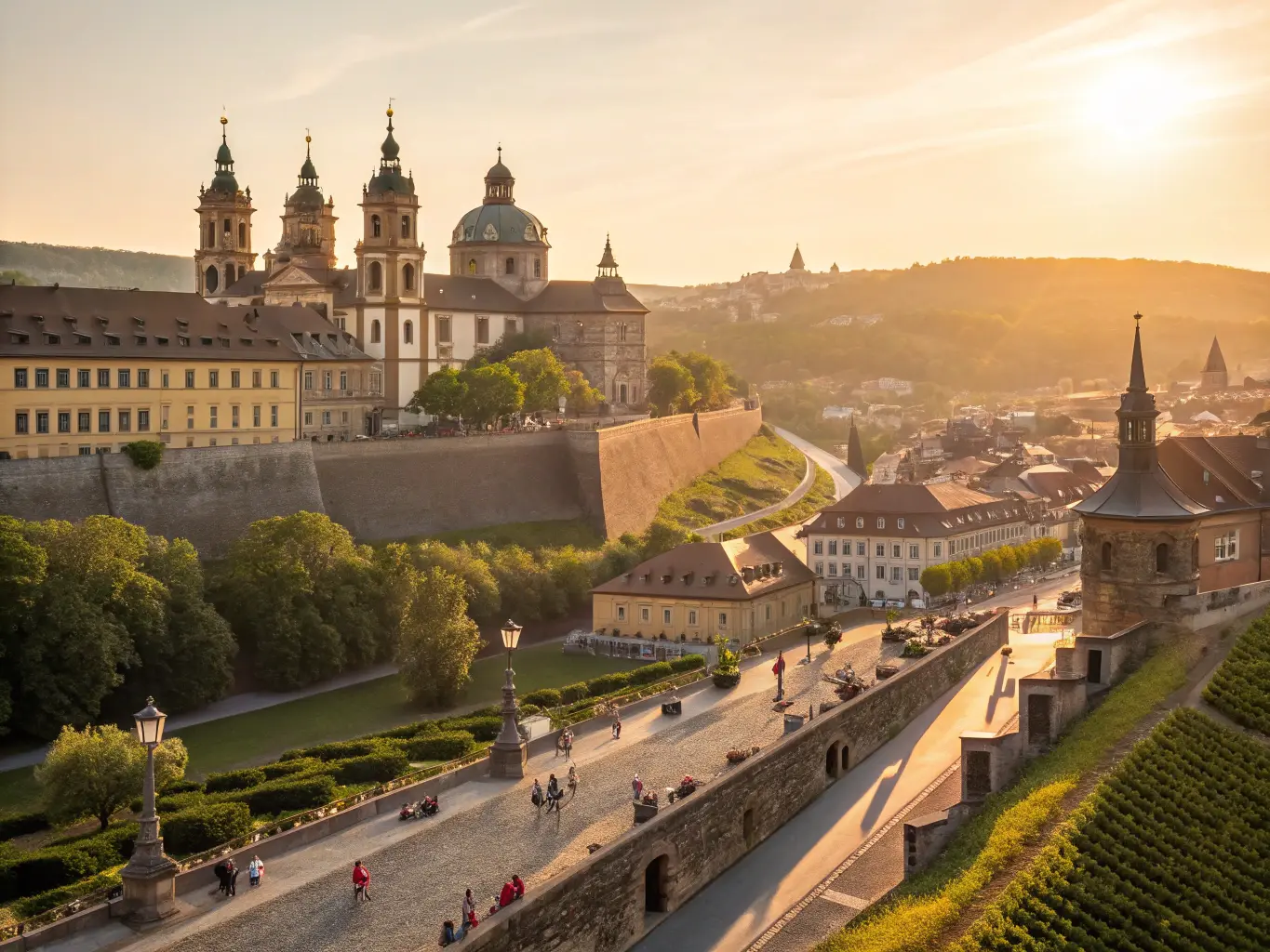 Würzburg skyline